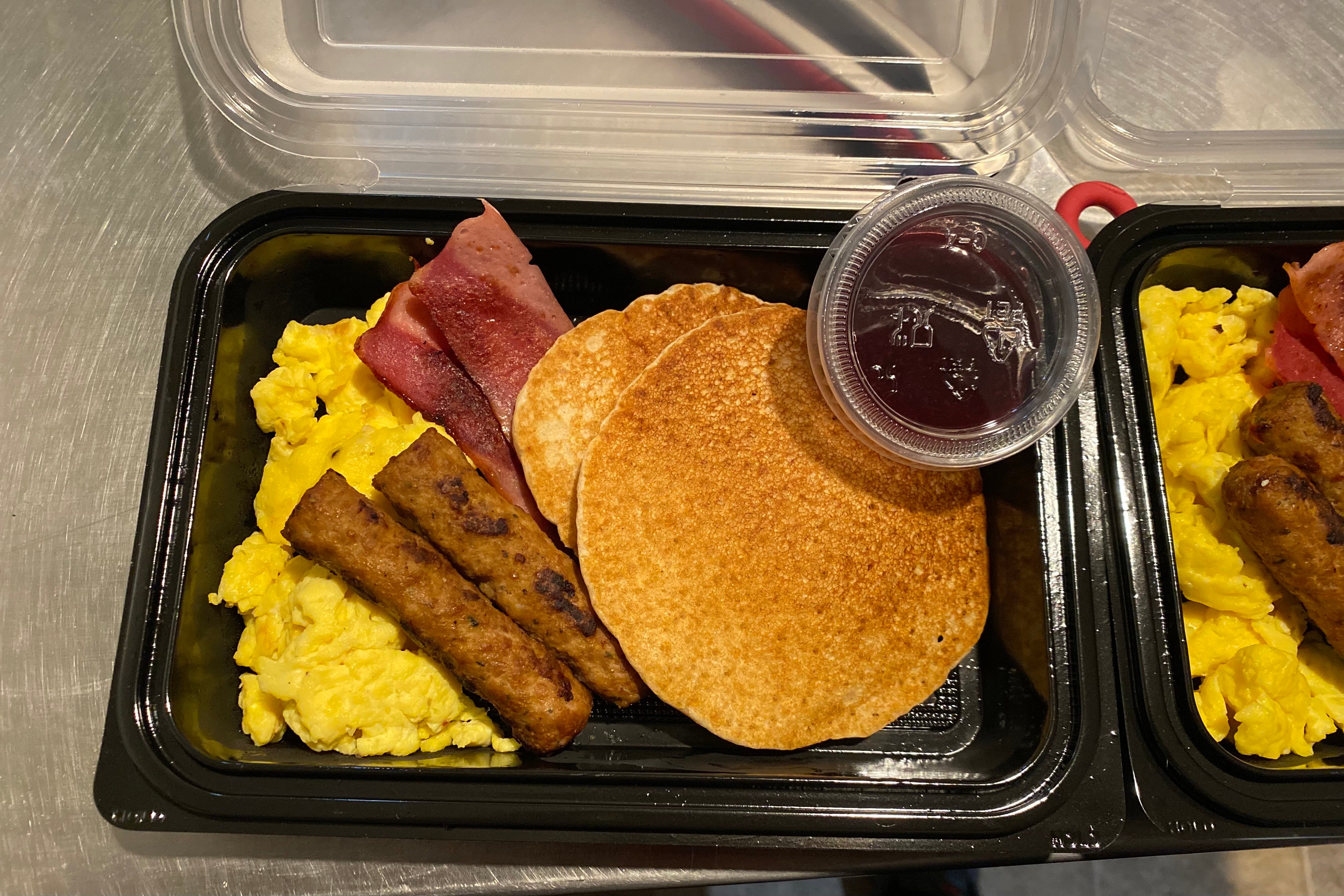 Pancakes, Eggs and Turkey Bacon – Black Beard Galley